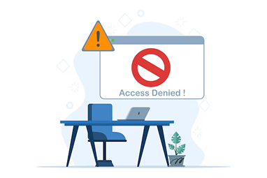 No control over test environment
